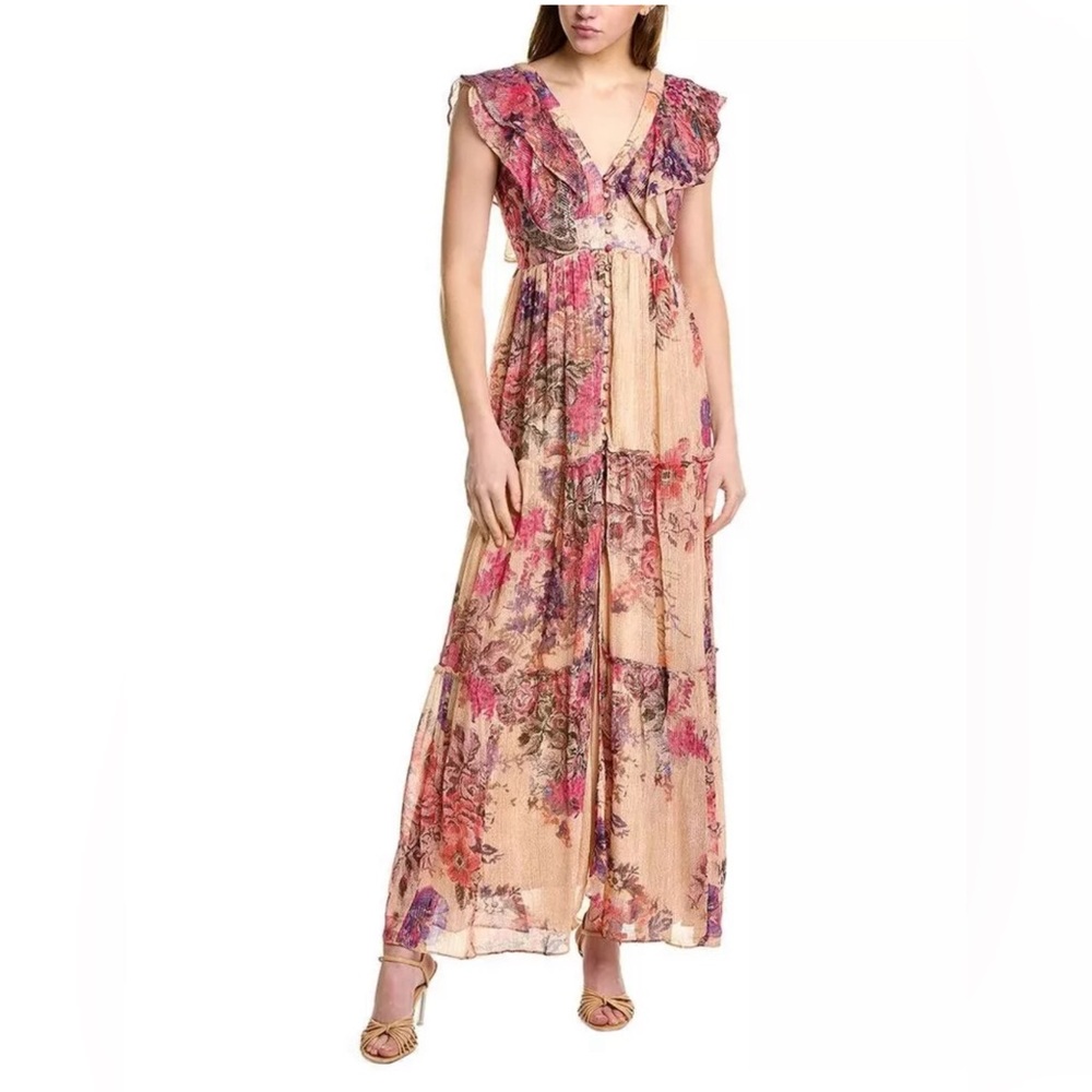 Hemant and Nandita Leah Maxi Dress size M. NWT